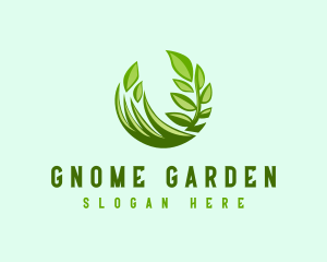 Grassy Gardening Landscape logo design