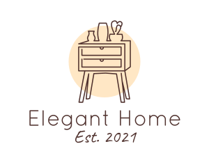 Home Furnishing Drawer logo design