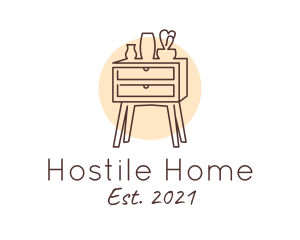 Home Furnishing Drawer logo design