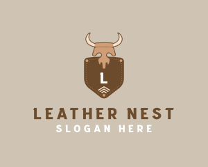 Western Skull Ranch Leather logo