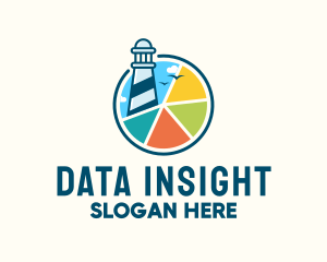 Colorful Lighthouse Chart logo