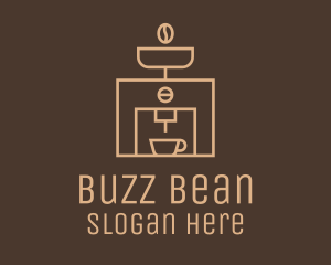 Coffee Espresso Machine  logo design