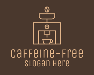 Coffee Espresso Machine  logo design