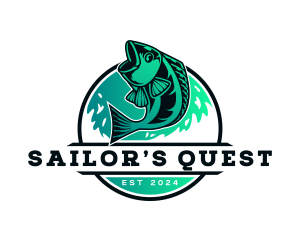 Sailor Marine Fish logo design