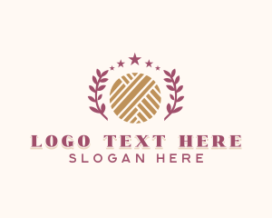 Yarn Textile Weaving logo