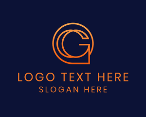 Speech Chat Communications Letter G logo
