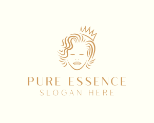 Empress Beauty Queen Cosmetics logo design