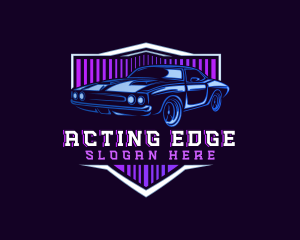 Automotive Muscle Car logo design