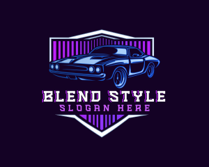 Automotive Muscle Car logo design