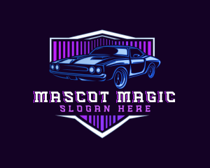 Automotive Muscle Car logo design