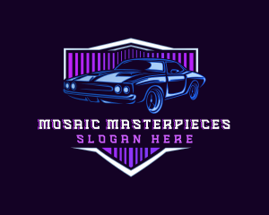 Automotive Muscle Car logo design