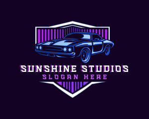 Automotive Muscle Car logo design