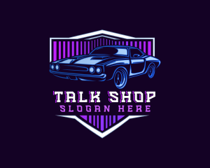 Automotive Muscle Car logo design