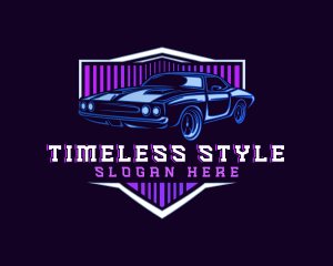 Automotive Muscle Car logo design