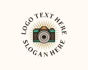 Camera - Creative Camera Lens logo design