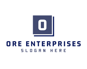 Generic Square Company logo design