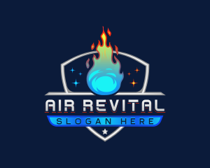 Thermal Fire Ice logo design