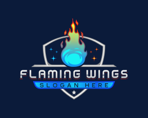 Thermal Fire Ice logo design