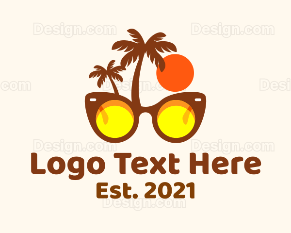 Summer Fashion Sunglass Logo