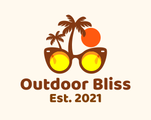 Summer Fashion Sunglass logo design