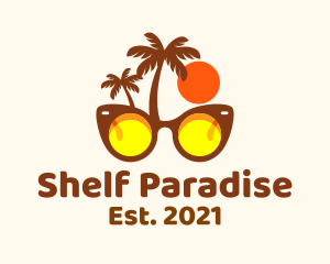 Summer Fashion Sunglass logo design