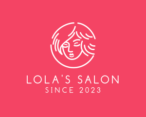 Pretty Teen Salon logo design