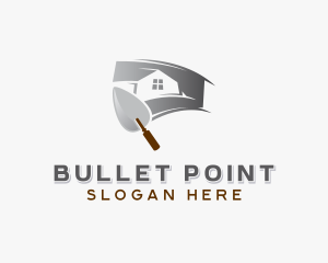 Plastering Home Improvement  logo design