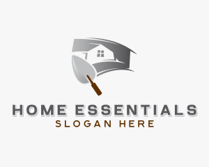 Plastering Home Improvement  logo design