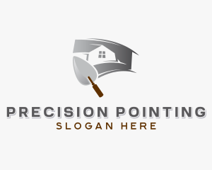 Plastering Home Improvement  logo design