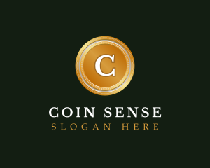 Coin Medallion Finance logo design