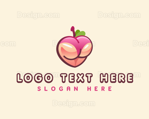 Lingerie Peach Butt Logo