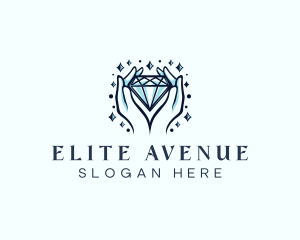 Luxury Diamond Jeweler logo design