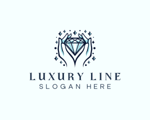 Luxury Diamond Jeweler logo design