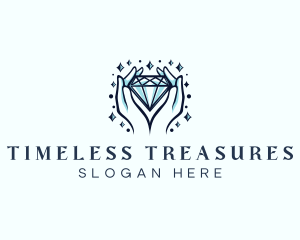 Luxury Diamond Jeweler logo design