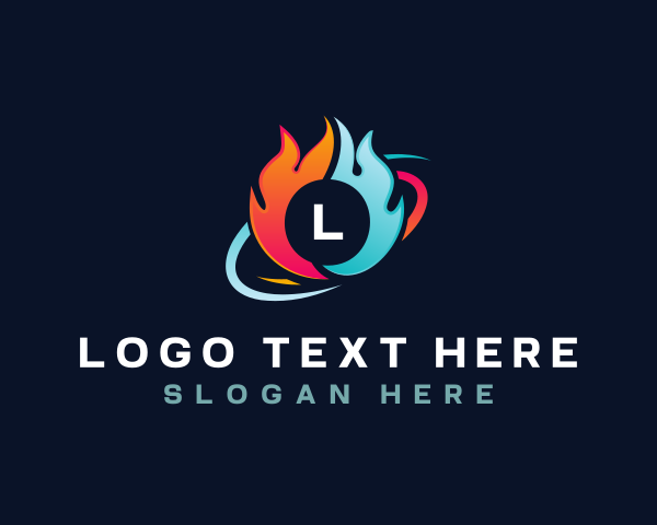 Fire logo example 1
