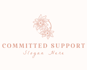 Beauty Flower Spa logo design