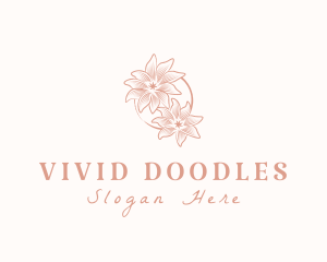 Beauty Flower Spa logo design