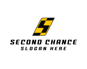 Letter S Speed Racer logo design