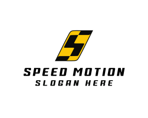 S Speed Racer logo design