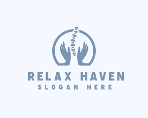 Chiropractor Hand Massage logo