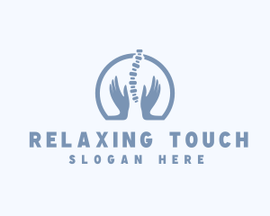 Chiropractor Hand Massage logo
