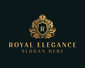 Elegant Crown Royalty logo design