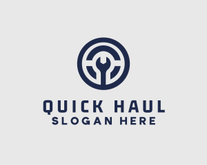 Maintenance Mechanic Repair Wrench logo design