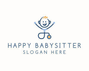 Happy Kid Pediatric  logo design