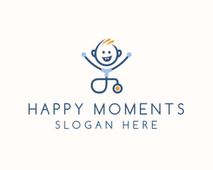 Happy Kid Pediatric  logo design