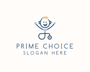 Happy Kid Pediatric  logo design