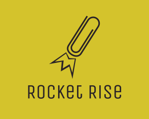 Paper Clip Rocket logo