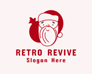 Christmas Santa Claus Logo