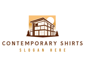 Contemporary Realty House logo design