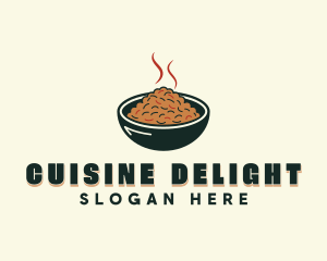 Gourmet Rice Bowl logo design